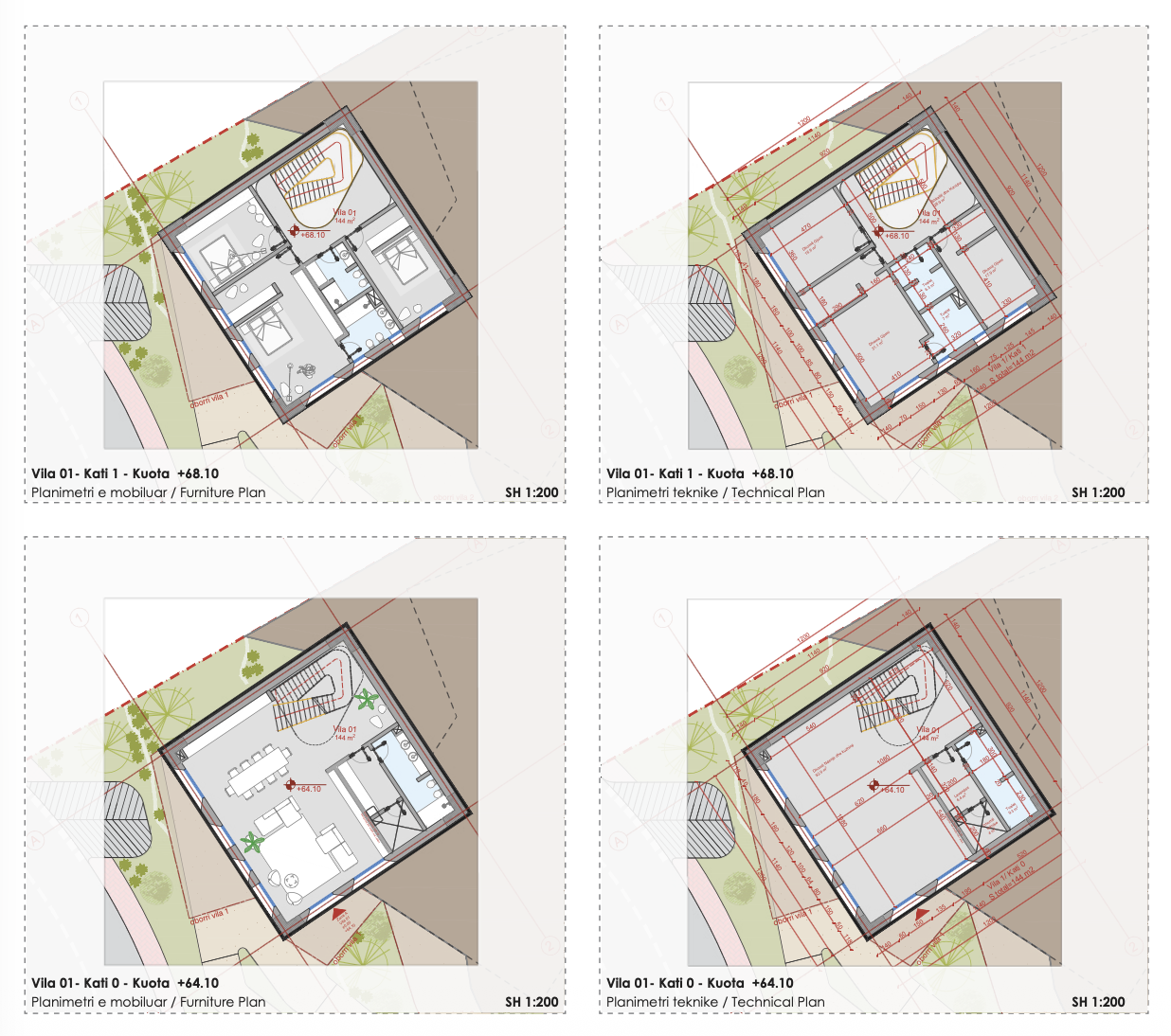 Zone A — Detailed Plans